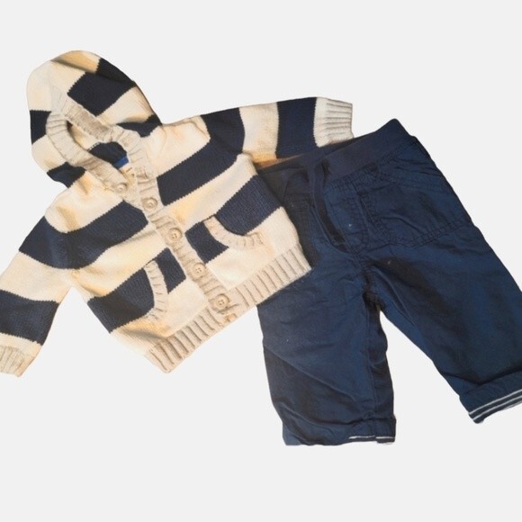 Carters Girls 6 month Sweater Pant Set - Picture 1 of 8
